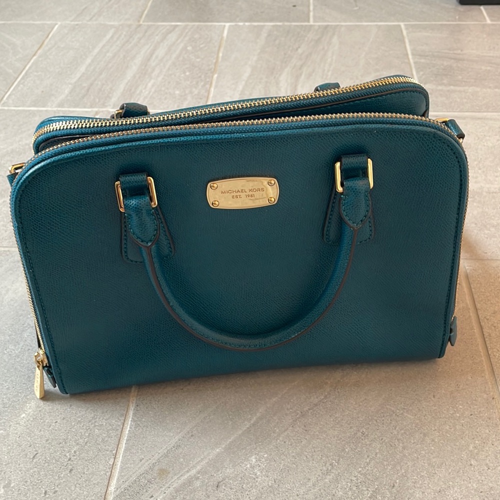 Turquoise Michael Kors Bag